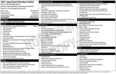 2021 Jeep Grand Cherokee Limited