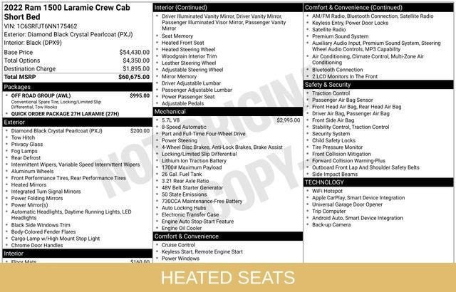 2022 RAM 1500 Laramie