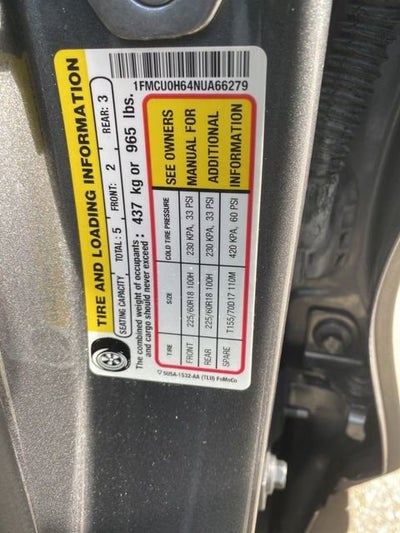 2022 Ford Escape SEL