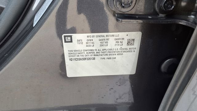 2013 Chevrolet Malibu LT