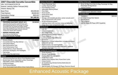 2007 Chevrolet Corvette NA