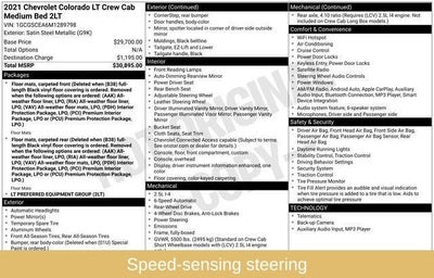 2021 Chevrolet Colorado LT