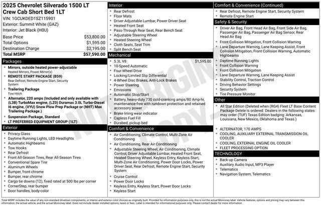 2025 Chevrolet Silverado 1500 LT