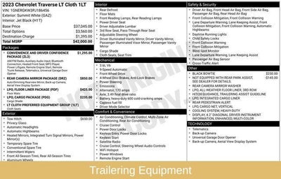 2023 Chevrolet Traverse LT Cloth