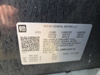 2021 Chevrolet Suburban High Country