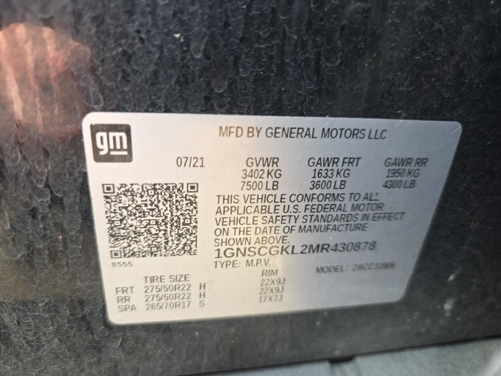2021 Chevrolet Suburban High Country