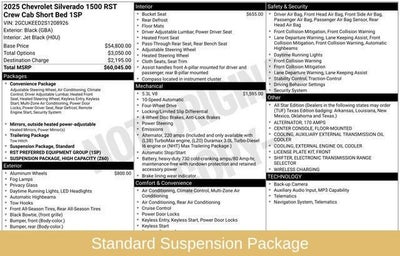 2025 Chevrolet Silverado 1500 RST