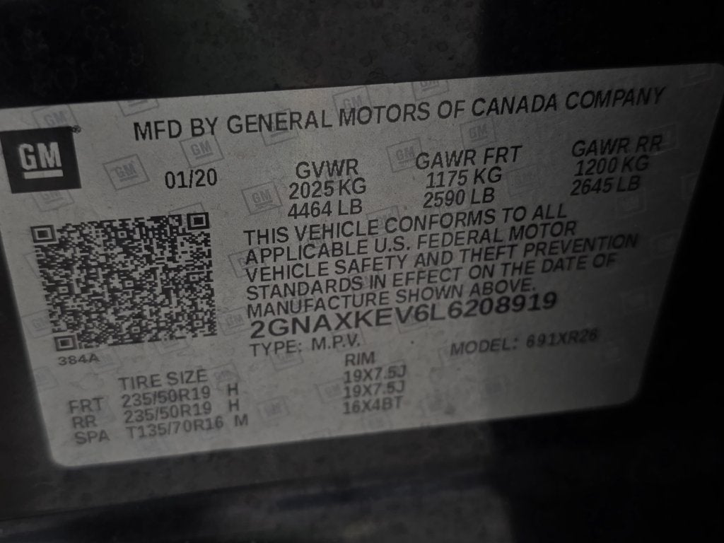 2020 Chevrolet Equinox LT