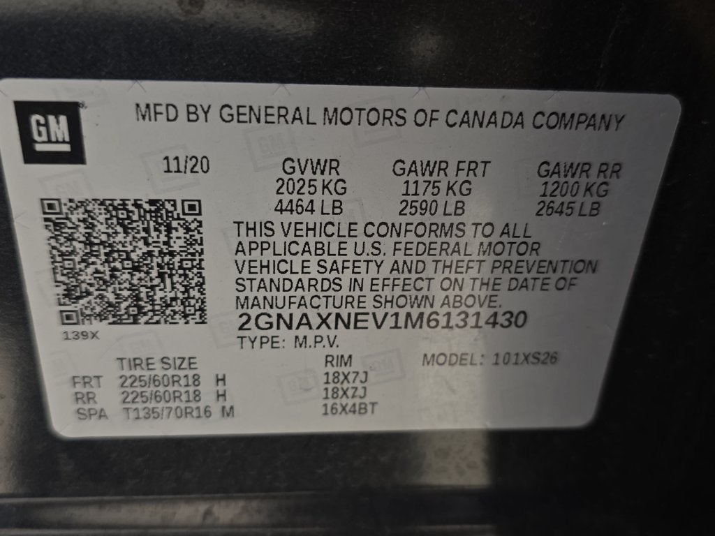 2021 Chevrolet Equinox Premier