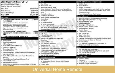 2021 Chevrolet Blazer LT