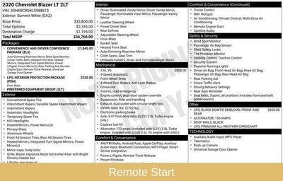 2020 Chevrolet Blazer 2LT