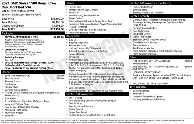 2021 GMC Sierra 1500 Denali