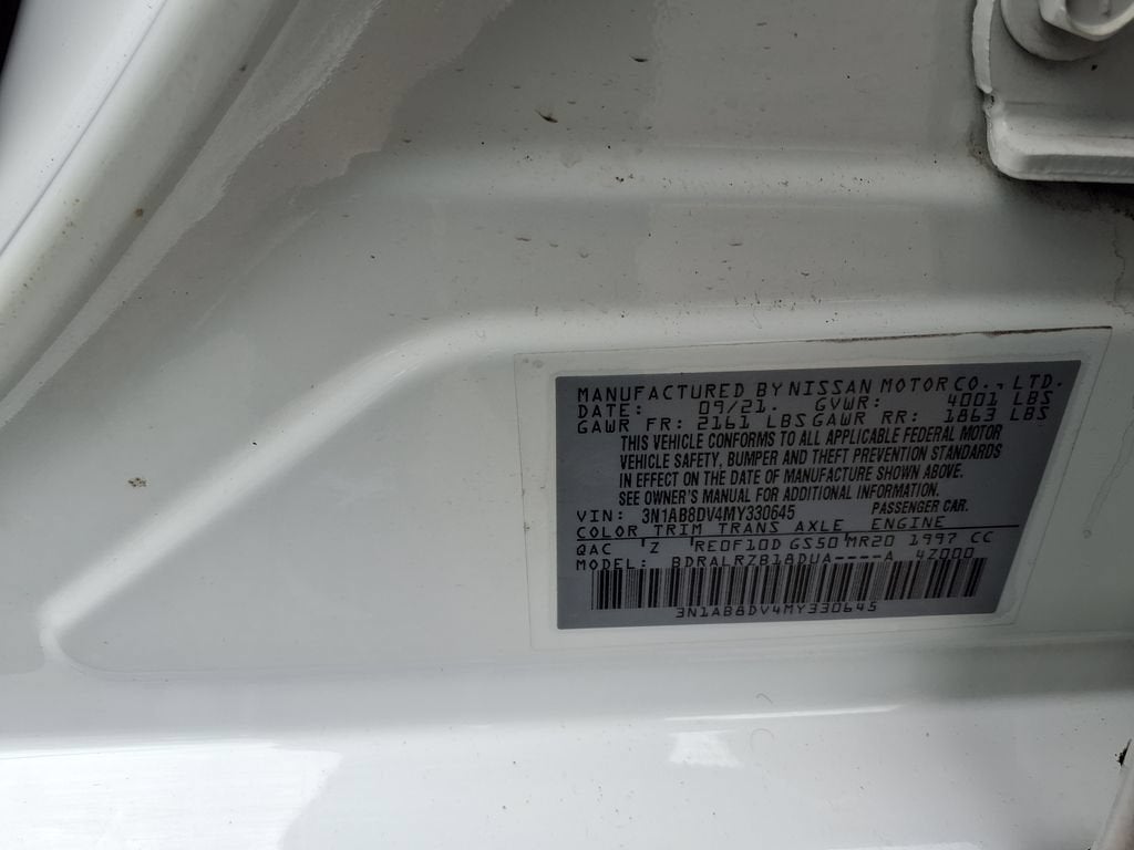 2021 Nissan Sentra SR