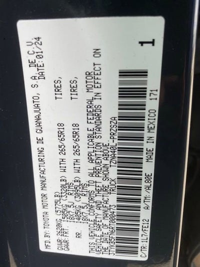 2024 Toyota Tacoma 2WD SR5