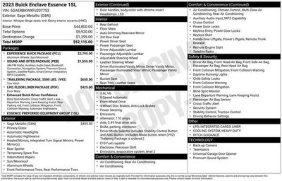 2023 Buick Enclave Essence