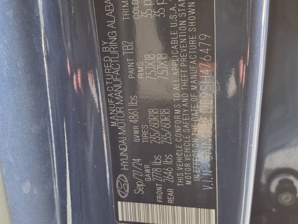 2025 Hyundai Tucson SEL
