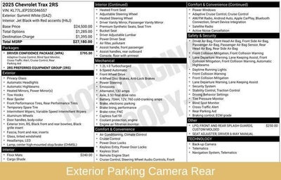 2025 Chevrolet Trax 2RS