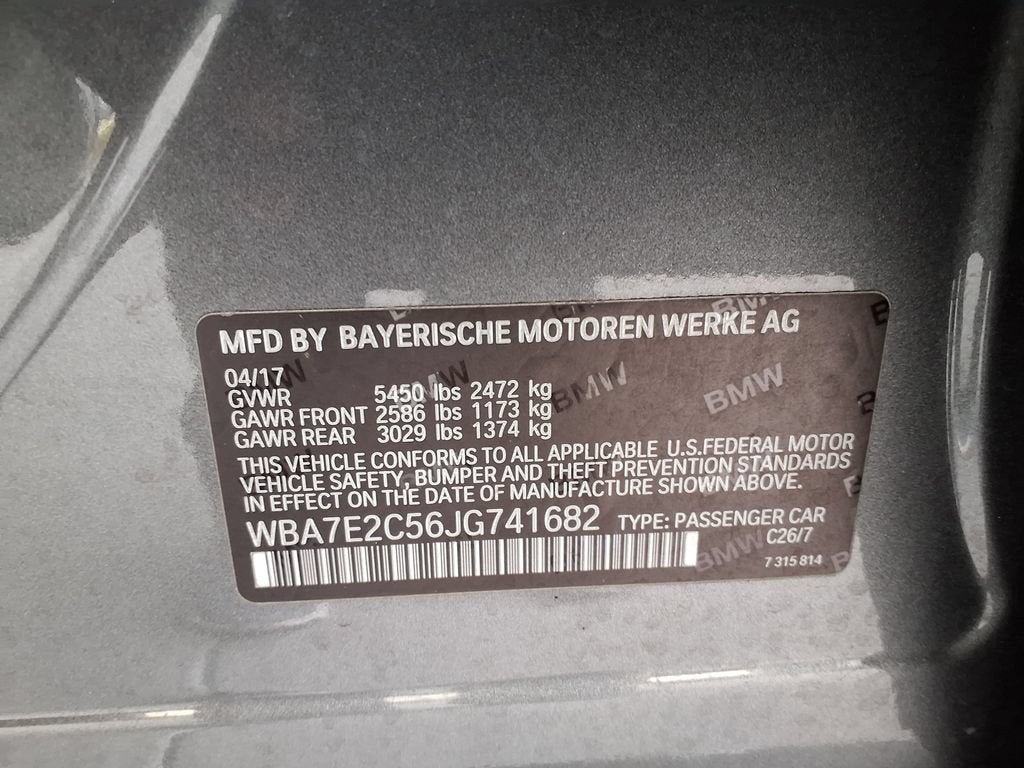 2018 BMW 7 Series 740i