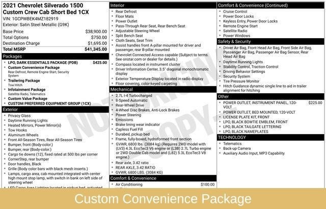 2021 Chevrolet Silverado 1500 Custom