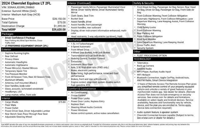 2024 Chevrolet Equinox LT