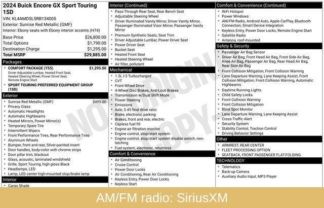 2024 Buick Encore GX Sport Touring