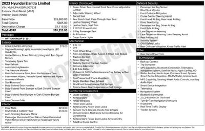 2023 Hyundai Elantra Limited