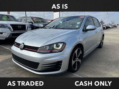 2016 Volkswagen Golf GTI S w/Performance Package