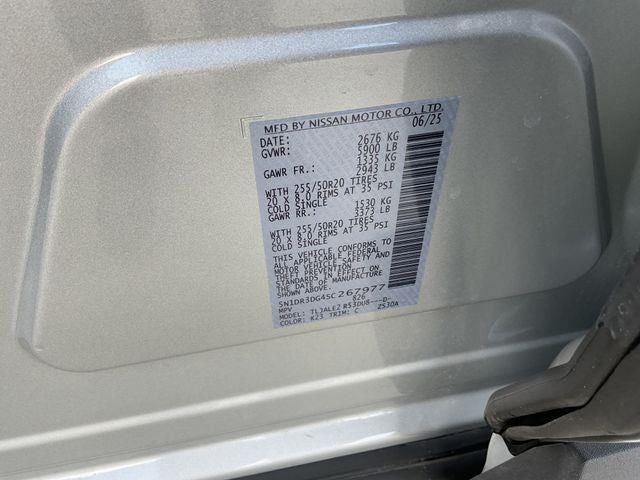 2025 Nissan Pathfinder Platinum