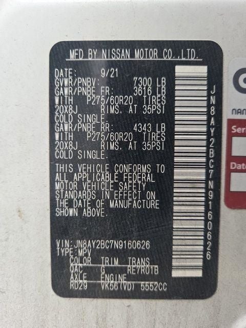 2022 Nissan Armada SL