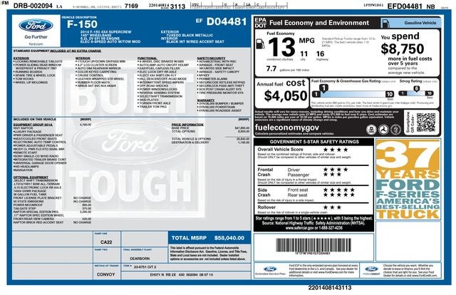 2014 Ford F-150 SVT Raptor