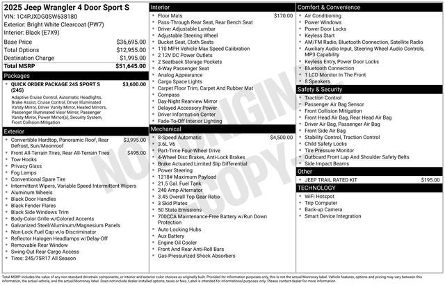 2025 Jeep Wrangler 4-Door Summit 4x4