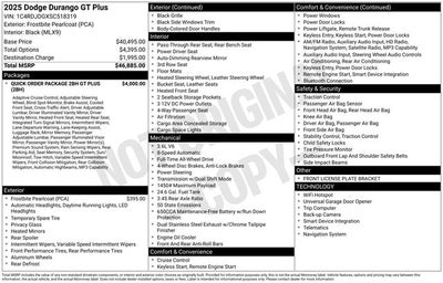 2025 Dodge Durango GT Plus AWD