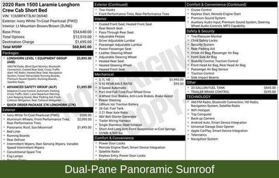 2020 RAM 1500 Laramie Longhorn Crew Cab 4x4 5'7' Box