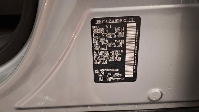 2019 Nissan Armada Platinum