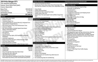 2019 Kia Stinger GT1