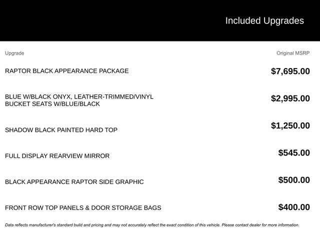 2025 Ford Bronco Raptor