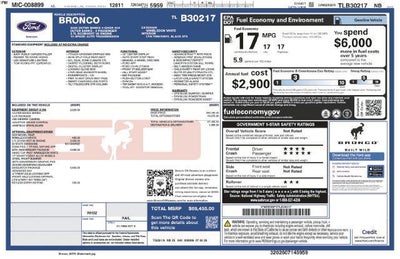 2026 Ford Bronco Outer Banks