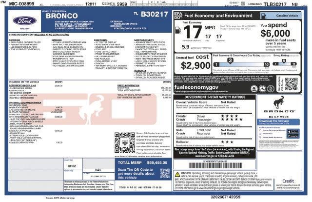 2026 Ford Bronco Outer Banks