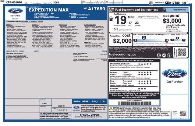 2019 Ford Expedition Max XLT
