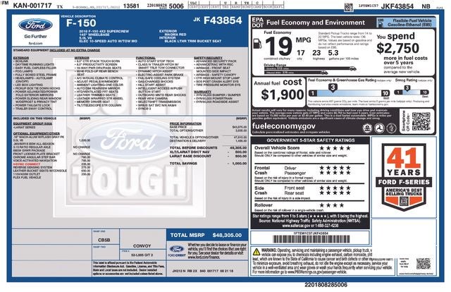 2018 Ford F-150 Lariat