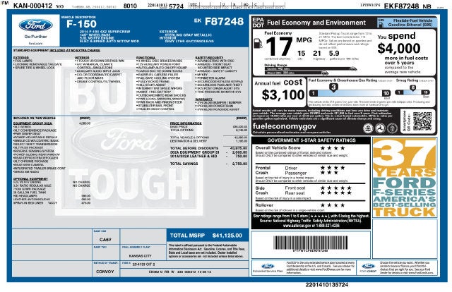 Used 2014 Ford F-150 XLT with VIN 1FTFW1CF6EKF87248 for sale in Prairieville, LA