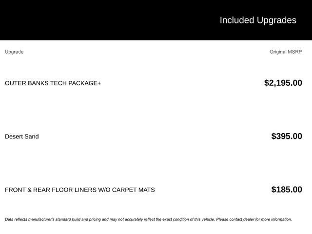 2025 Ford Bronco Sport Outer Banks