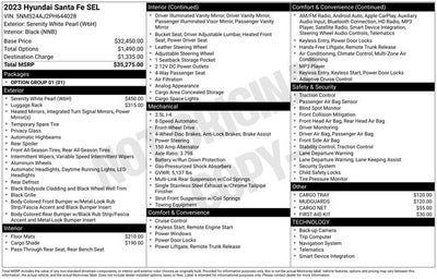 2023 Hyundai Santa Fe SEL