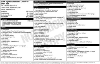 2014 Toyota Tundra SR5 CrewMax