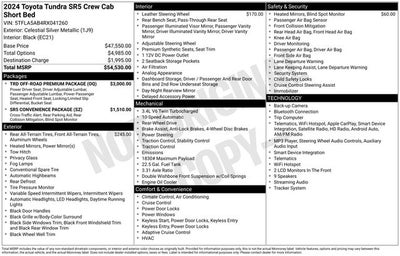 2024 Toyota Tundra SR5 TRD OFFROAD PREMIUM