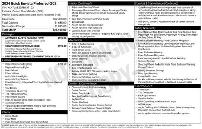 2024 Buick Envista Preferred