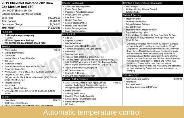 2019 Chevrolet Colorado ZR2