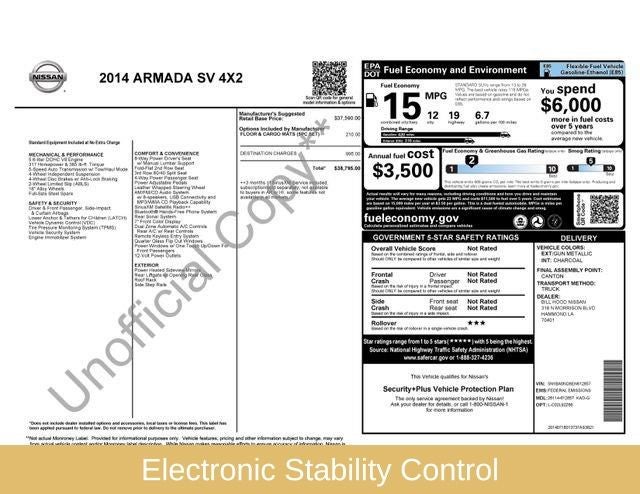 2014 Nissan Armada SV