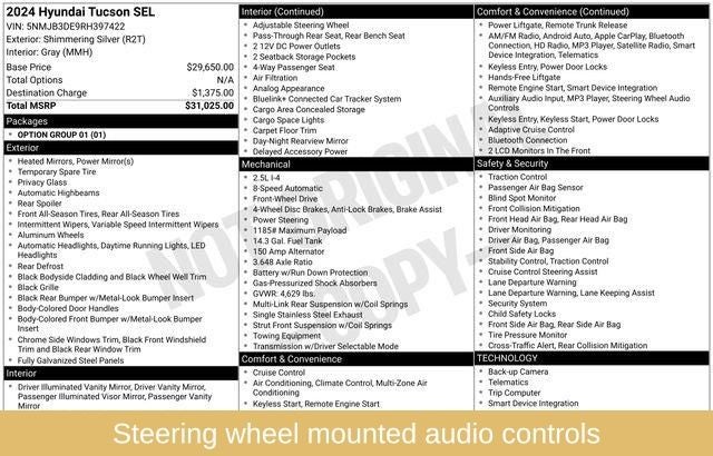 2024 Hyundai Tucson SEL