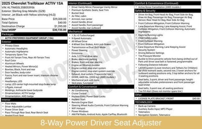 2025 Chevrolet TrailBlazer ACTIV